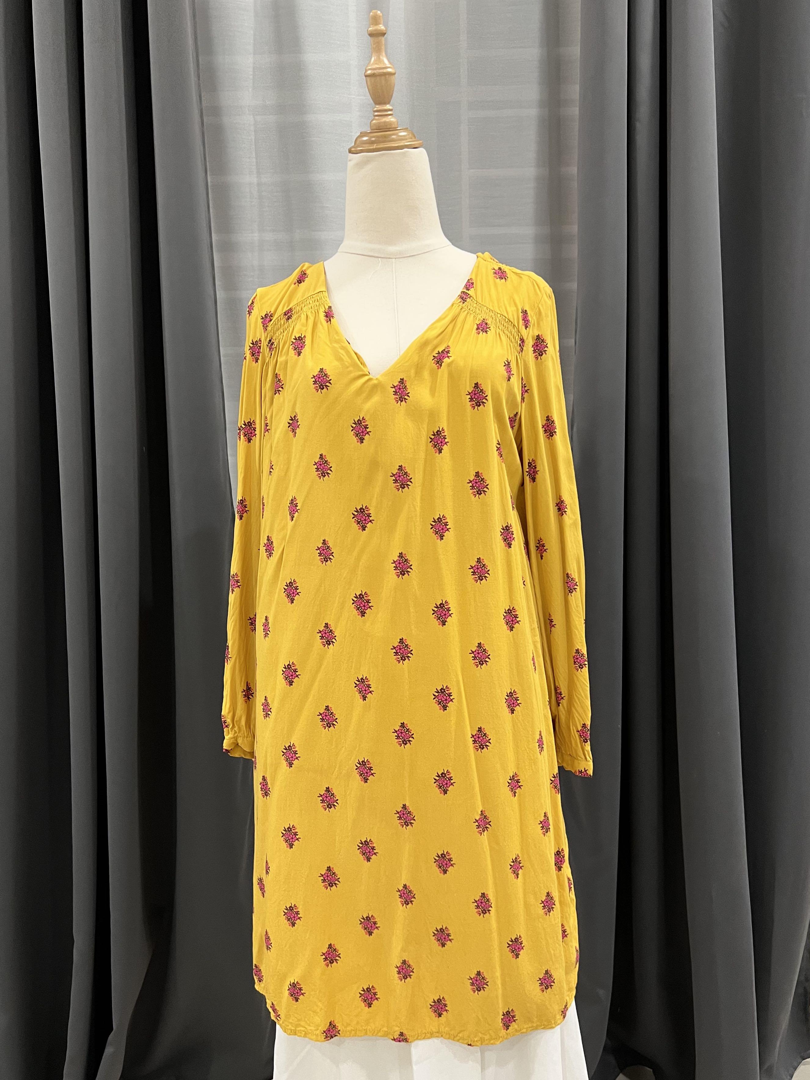 Old navy mustard dress sale