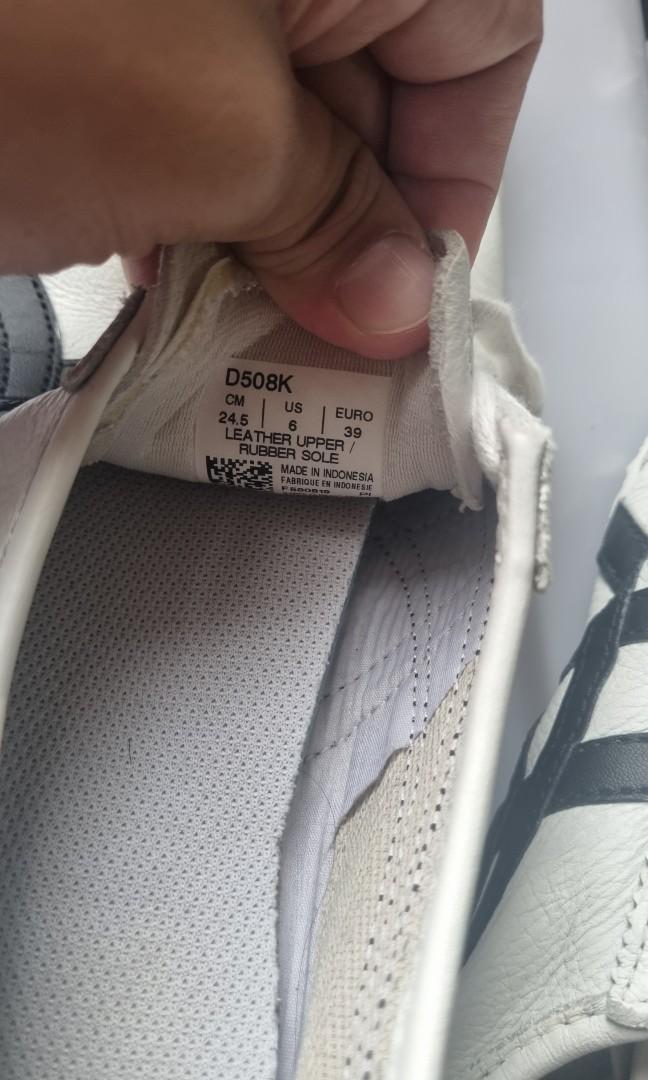 how to clean onitsuka tiger leather