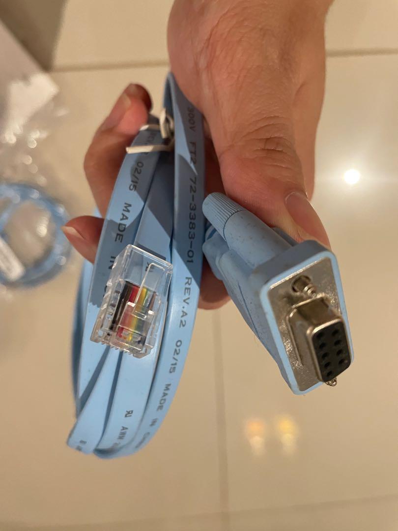 Original Cisco Console Cable, Computers & Tech, Parts & Accessories