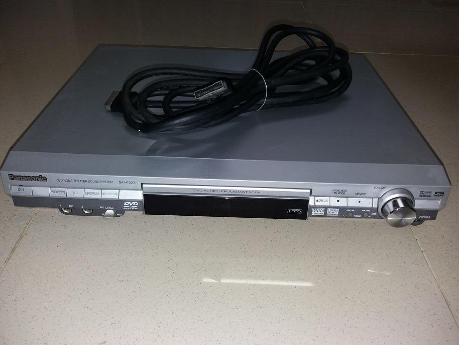 Panasonic SAHT520 DVD Home Theater Sound System, TV & Home Appliances