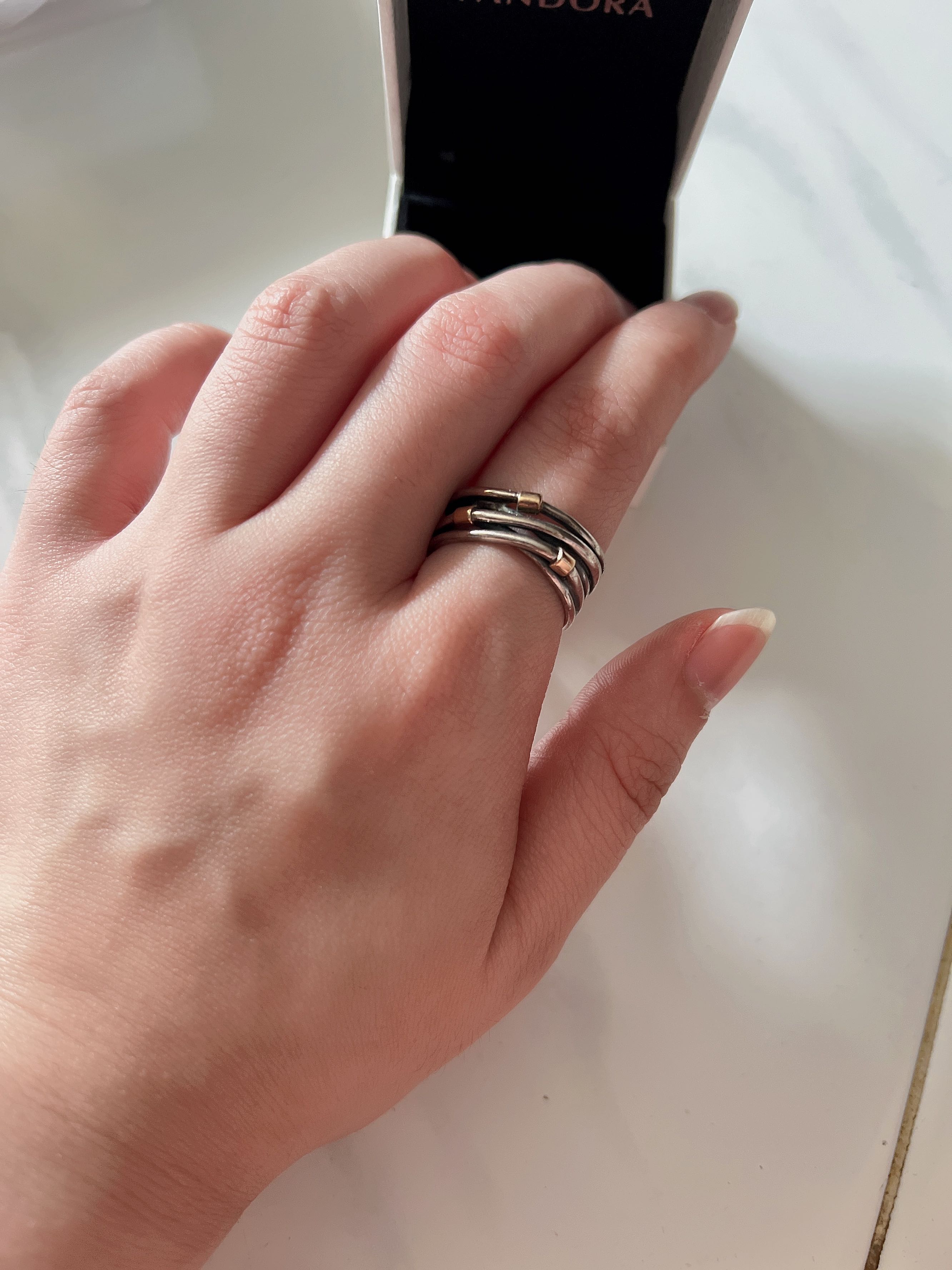 Rope ring pandora deals