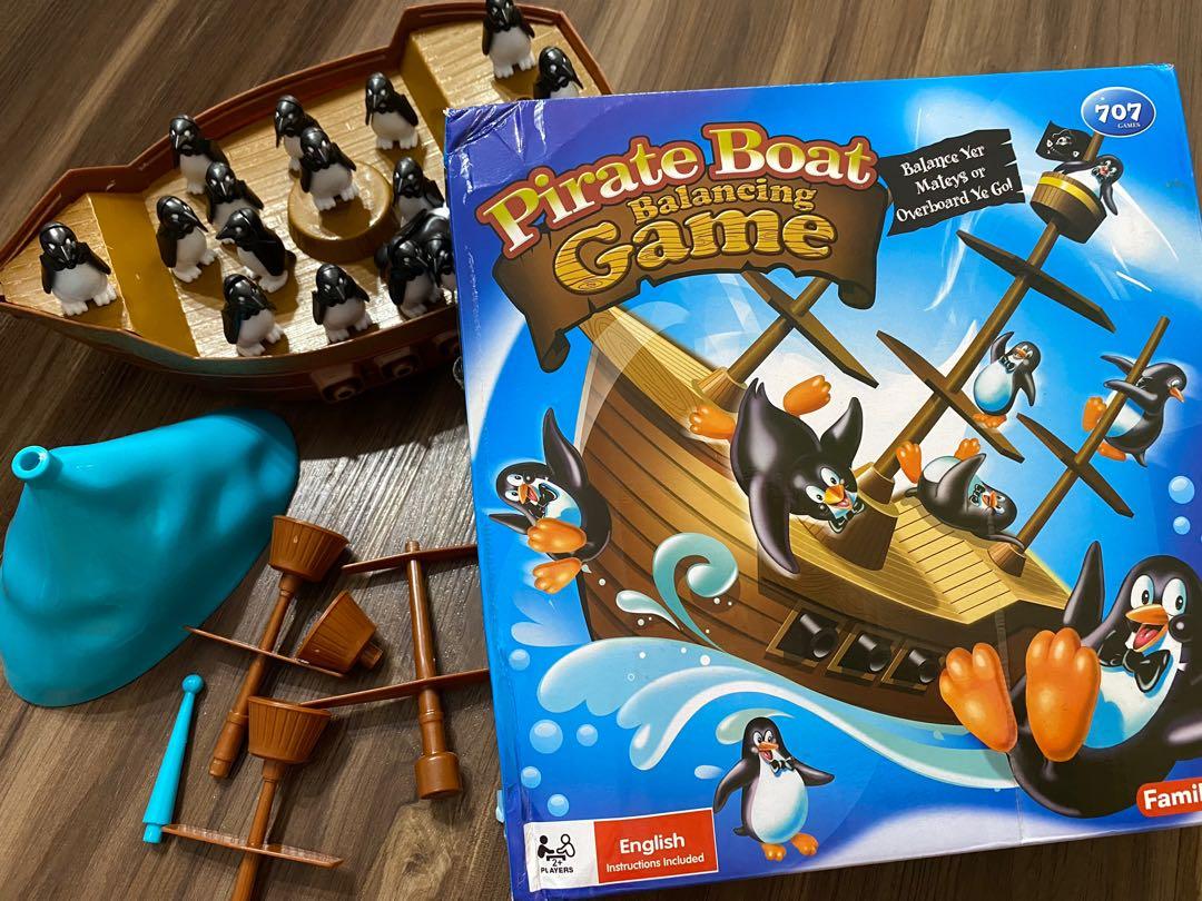 Penguin Boat Balancing Game, Hobbies & Toys, Toys & Games on Carousell