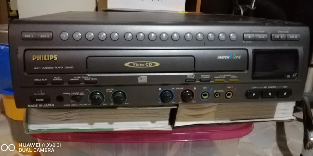 Philips CD/VCD/LD karaoke player, Hobbies & Toys, Music & Media, CDs