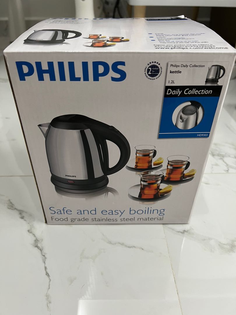 Philips Daily Collection Kettle 1.2L BNIB, TV & Home Appliances, Kitchen Appliances, Kettles