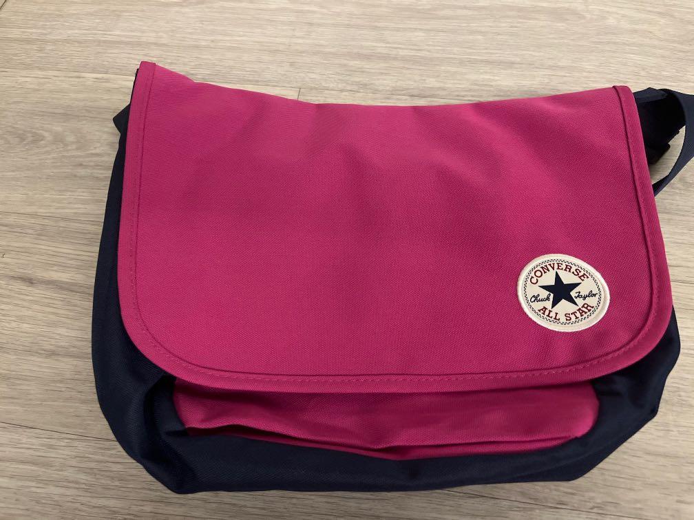 Pink converse messenger bag Outlet