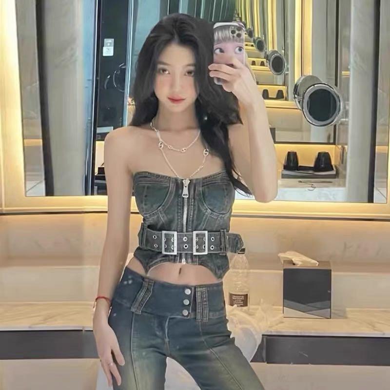 PO | i am gia zeyda top \u0026 pants denim 
