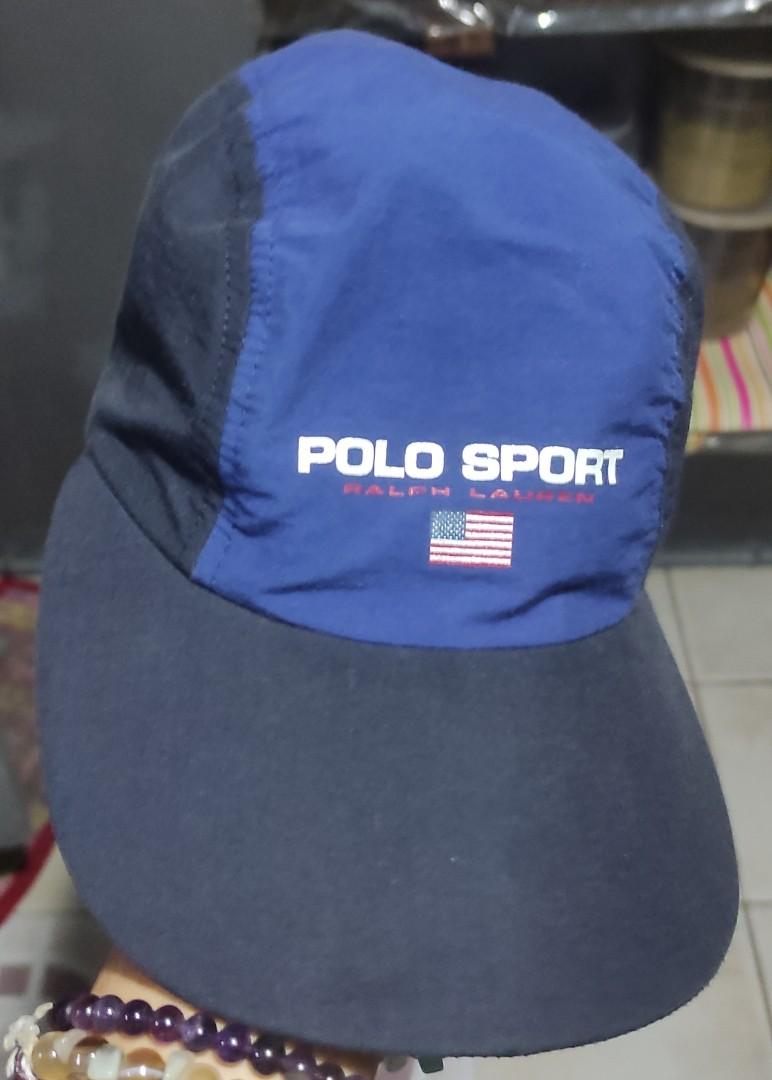 即納/在庫有り POLO 90's SPORT USA in MADE cap Tracker キャップ