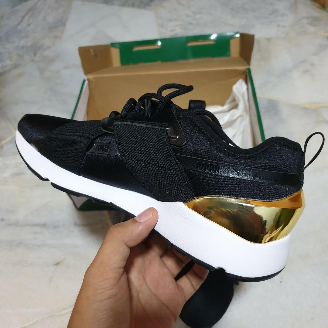 DROP DOWN PRICE RAMADAN SALE Puma Muse X 2 Gold Metallic