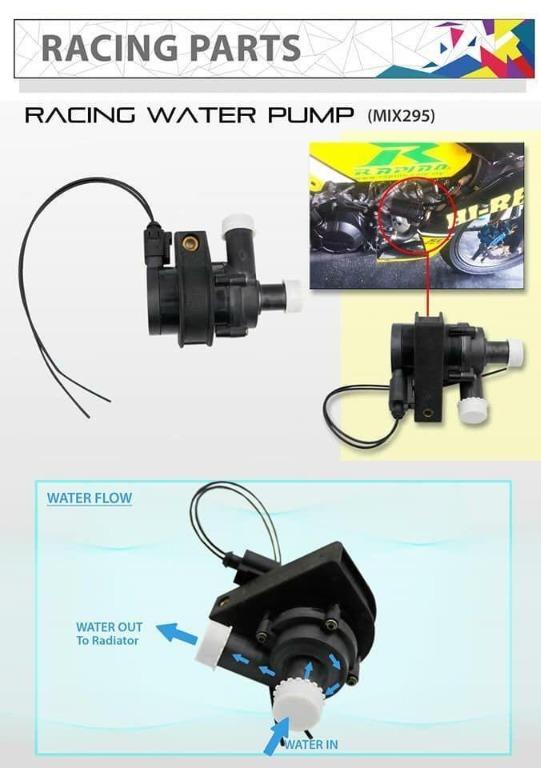 RACING HIGH PRESSURE WATER PUMP HONDA RS150R RS150, Motorcycles