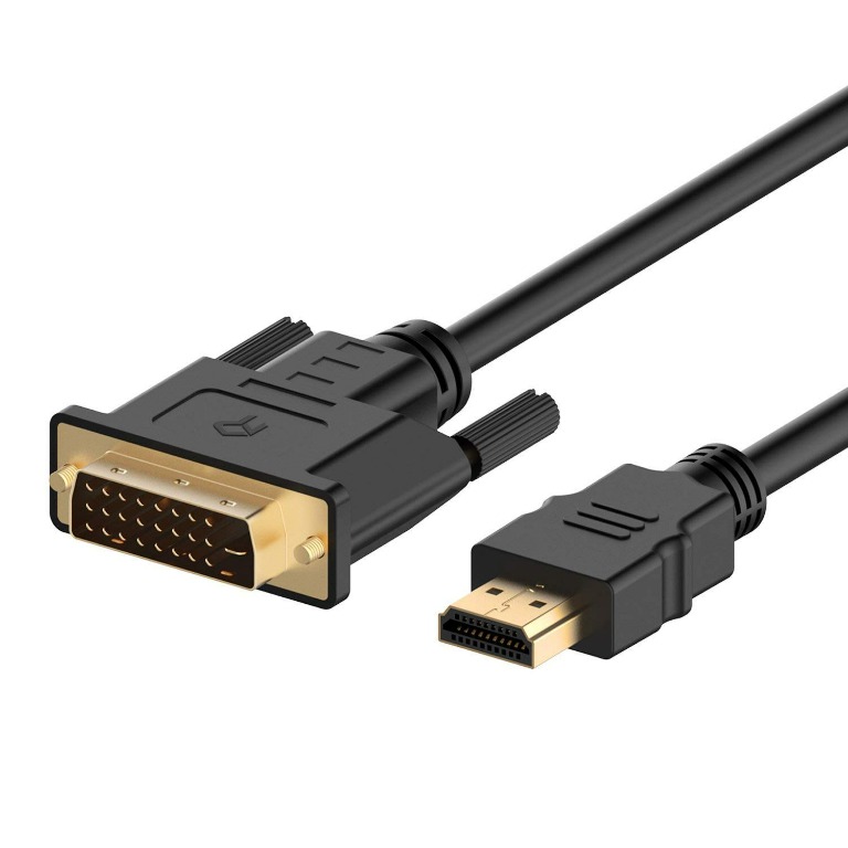 KE_ 6FT 1.8M Displayport DP Male to DVI Cable Adapter 24+1 Pins Cable HD 1080P 