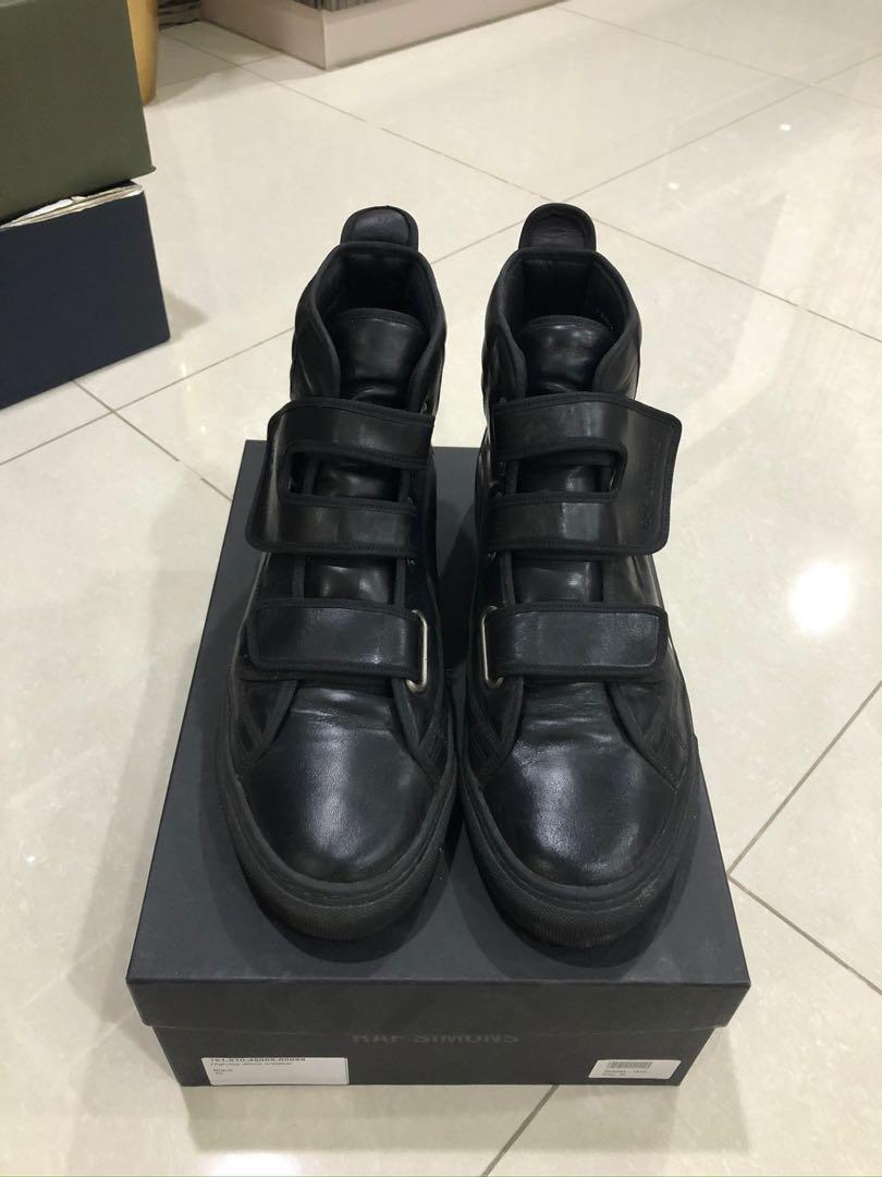 All black discount raf simons