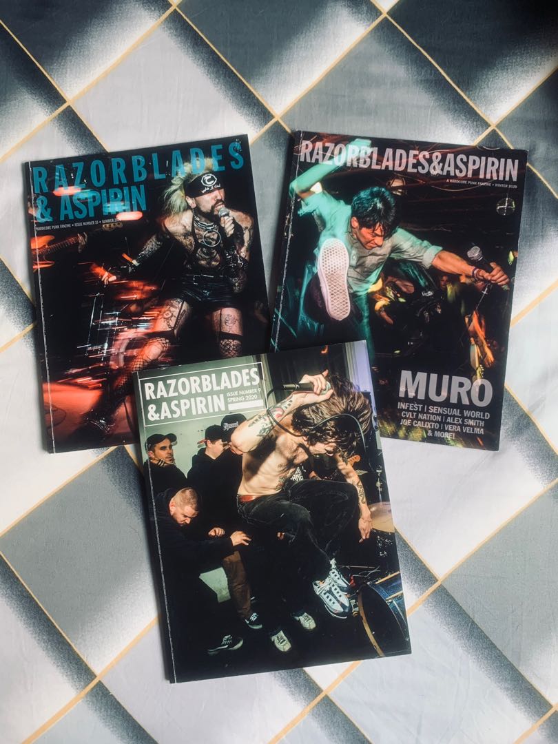 RAZORBLADES & ASPIRIN A HARDCORE PUNK FANZINE, Hobbies & Toys, Books