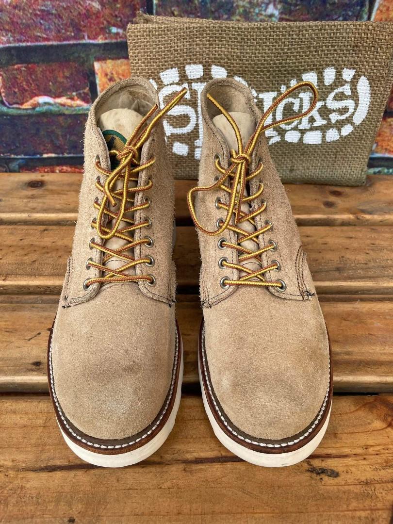 RED WING 8167 26.5 スウェード ラウンドトゥ 8.5D レッドウィング8167