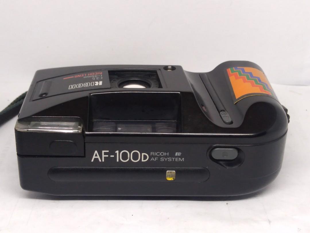 Ricoh AF100 film camera (Category: Cameras) located in Las Pinas. Submitted by film101 (Listing ID 1143284450, Image 2). Description: Ricoh AF100D film camera Slide shell camera NEW DELIVERIES 📍Upon Test with dummy film rolls this what weve got ❇️One Fast shutter coz its equip with 35mmf3.5 ❇️Fast recycle flash ✔️ Date quartz ✔️Flash /film/AF monitor lights(basic for simple camera) ✔️Its a soft shutter ---------------- 📷Condition📷 ✔️Meter work