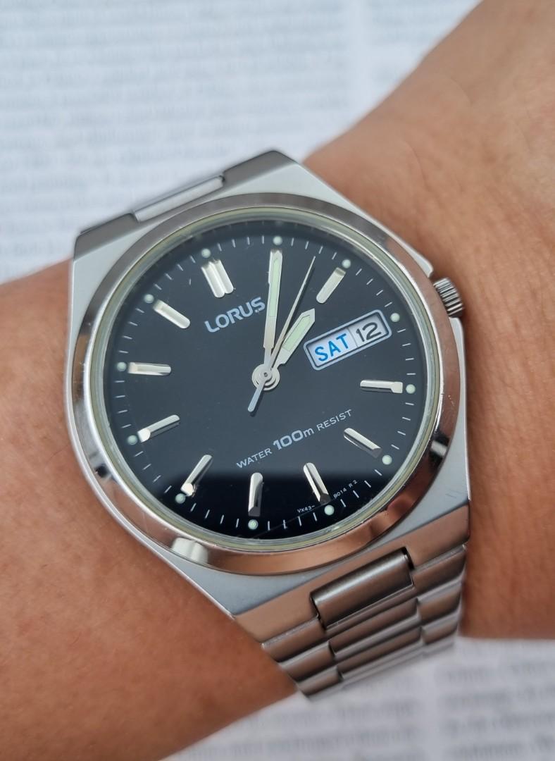 Seiko Lorus VX43-X012 mens watch, Men's Fashion, Watches & Accessories,  Watches on Carousell