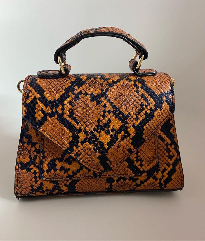 Shein best sale snakeskin bag