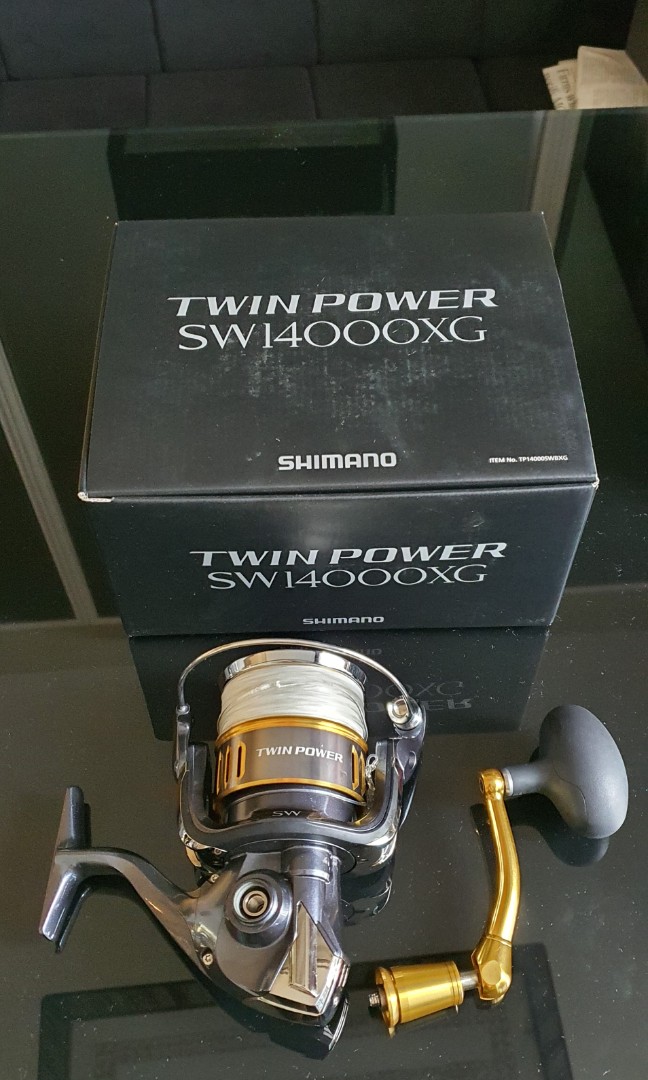 Shimano Twin Power SW 14000 XG, Sports Equipment, Fishing on Carousell