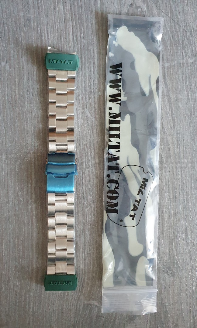 Strapcode Miltat 22mm for Seiko SKX, Men's Fashion, Watches