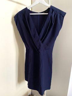 Strato navy blue dress
