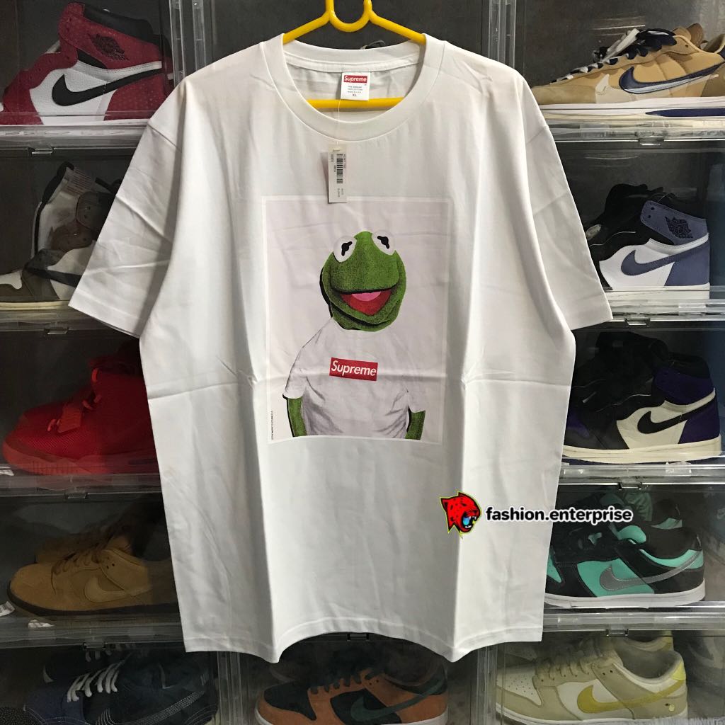 Supreme kermit tee white store
