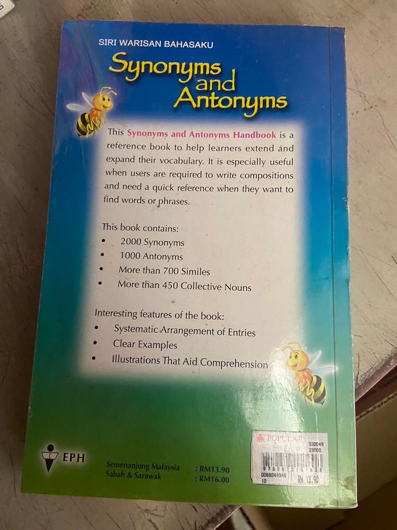 Synonyms and Antonyms, Hobbies & Toys, Books & Magazines, Storybooks on