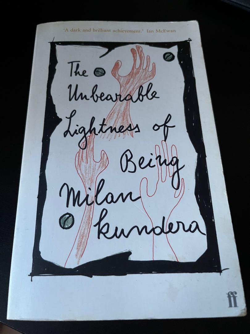 The unbearable lightness of being promo book