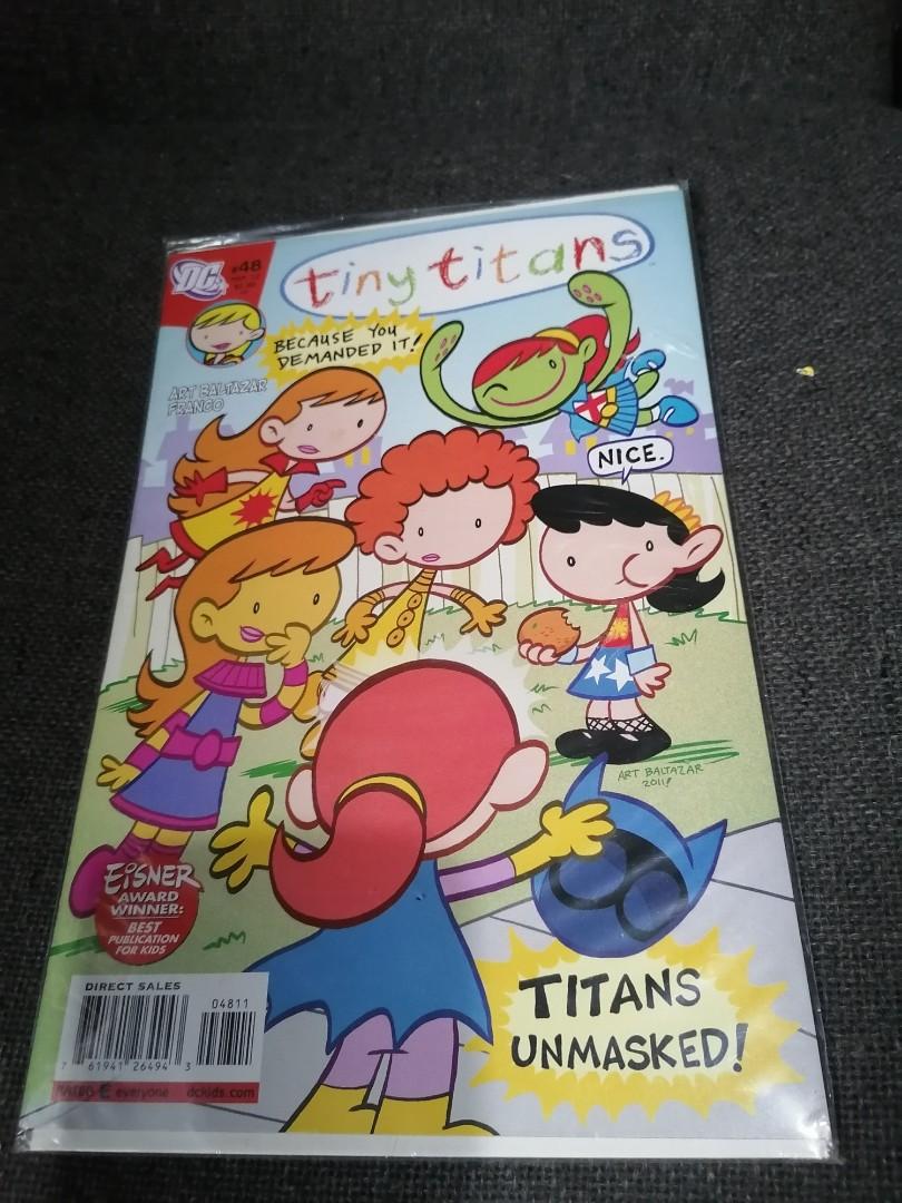 Tiny titans #48 comics, Hobbies & Toys, Books & Magazines, Comics & Manga  on Carousell