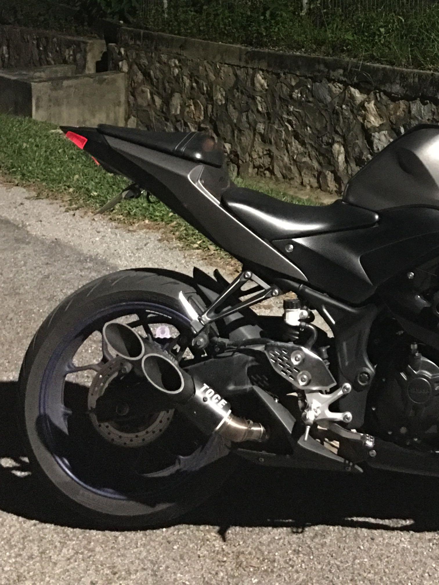 Toce exhaust r25 hotsell