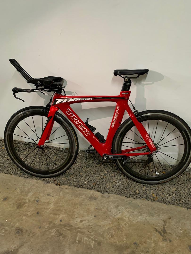 Trek Equinox TTX 9.5 DI2 TT bike with power meter Sports