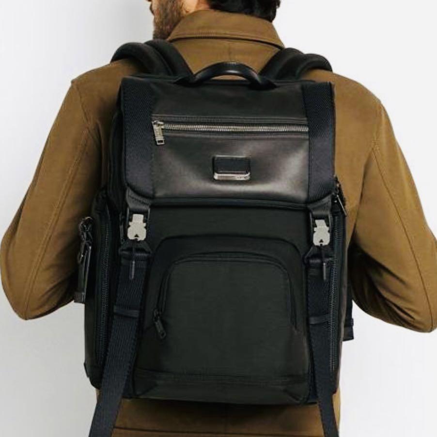 TUMI - Alpha Bravo London Roll Top Laptop Backpack - 15 Inch Computer –