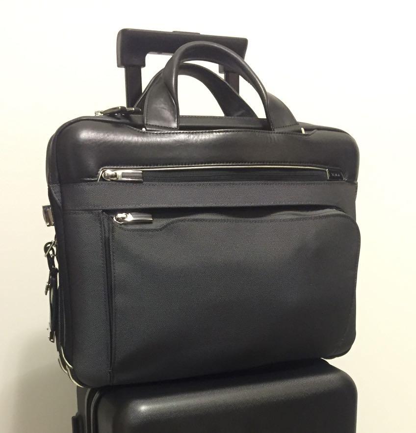 Tumi Arrive Collection Briefcase, Men's Fashion, Bags, Briefcases on ...