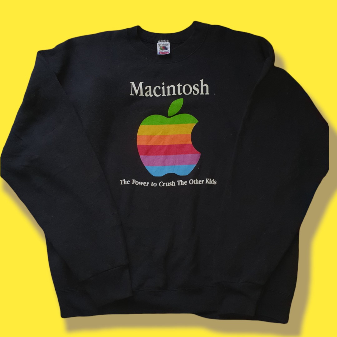 apple sweater vintage