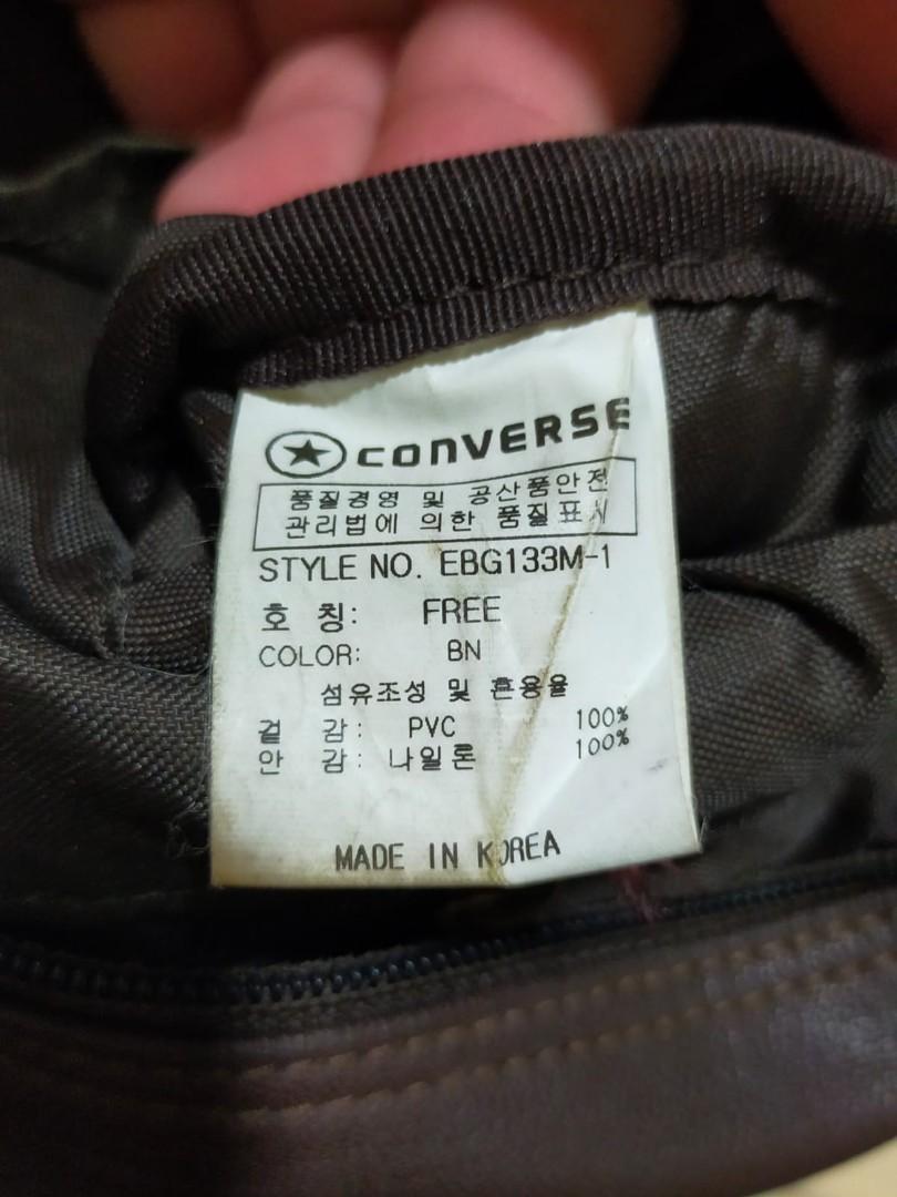 Vintage Converse Bag, Men's Fashion, Bags, Belt bags, Clutches and