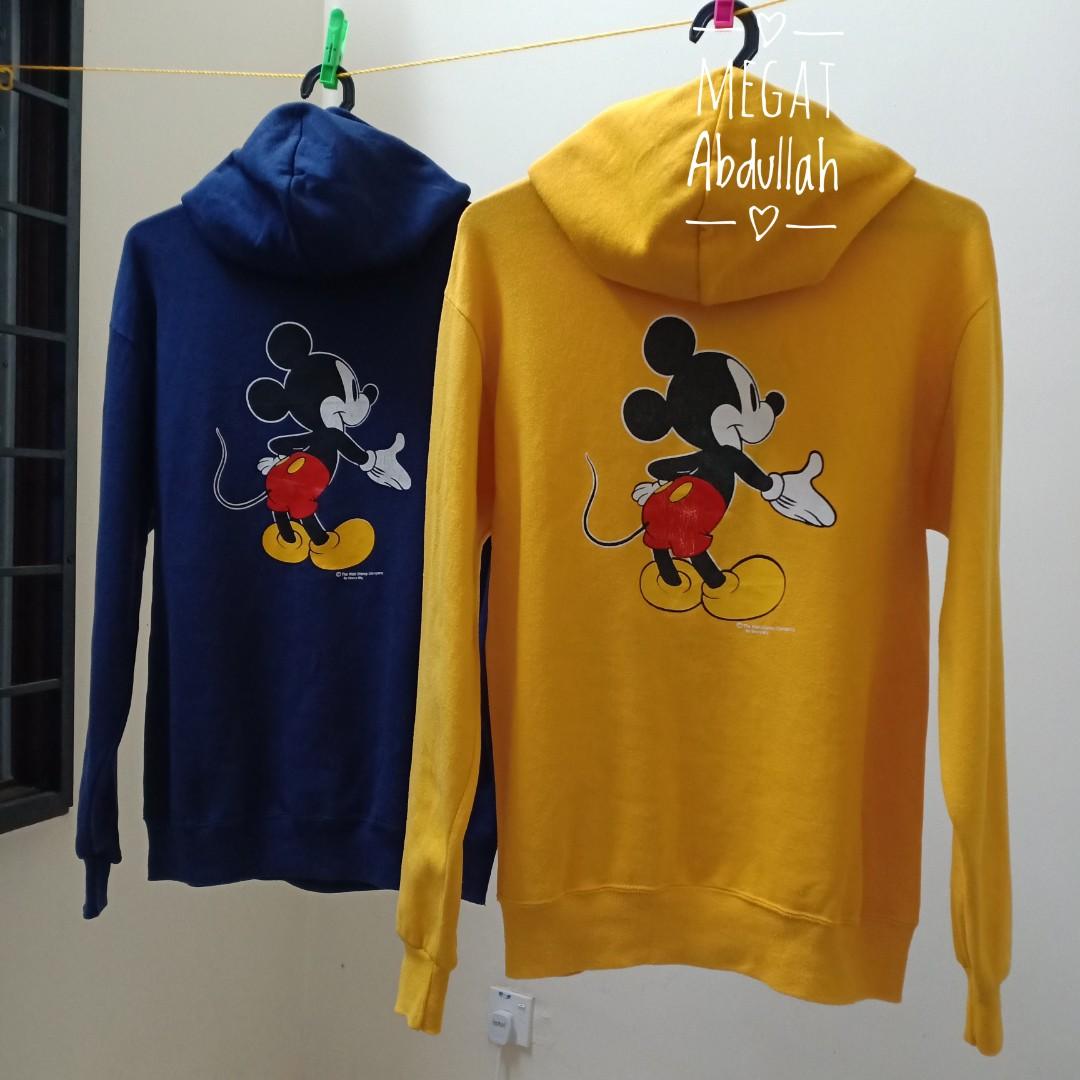 Mustard mickey mouse jumper hotsell