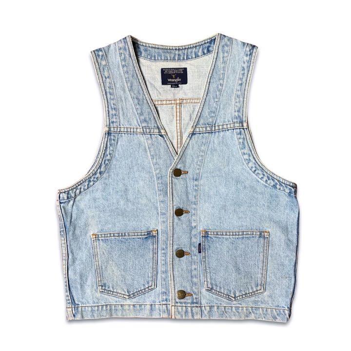 Vintage Wrangler Denim Sleeveless vest 