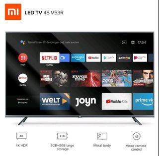 XIAOMI TV 4S V53R 55" Mi LED TV 4K Ultra HD Smart TV Android OS