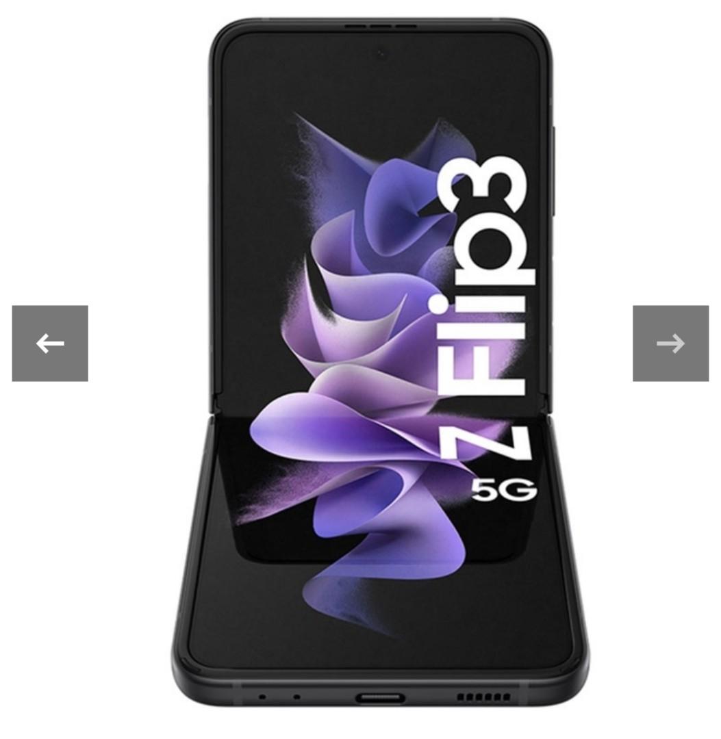 Z Flip 3 Samsung Galaxy 5G (Category: Samsung) located in Makati City. Submitted by smith_1 (Listing ID 1143233384, Image 3). Description: Samsung Galaxy Z Flip 3 5G , Dual 12 MP, Snapdragon 888, 6.7" Dynamic AMOLED 2X, 120Hz, GPS, Samsung Galaxy Z Flip3 5G is a revolutionary smartphone that comes with a foldable design providing a quick and unique view display. It is comfortable to hold in your palm and keep in your pocket. Also, it comes with i