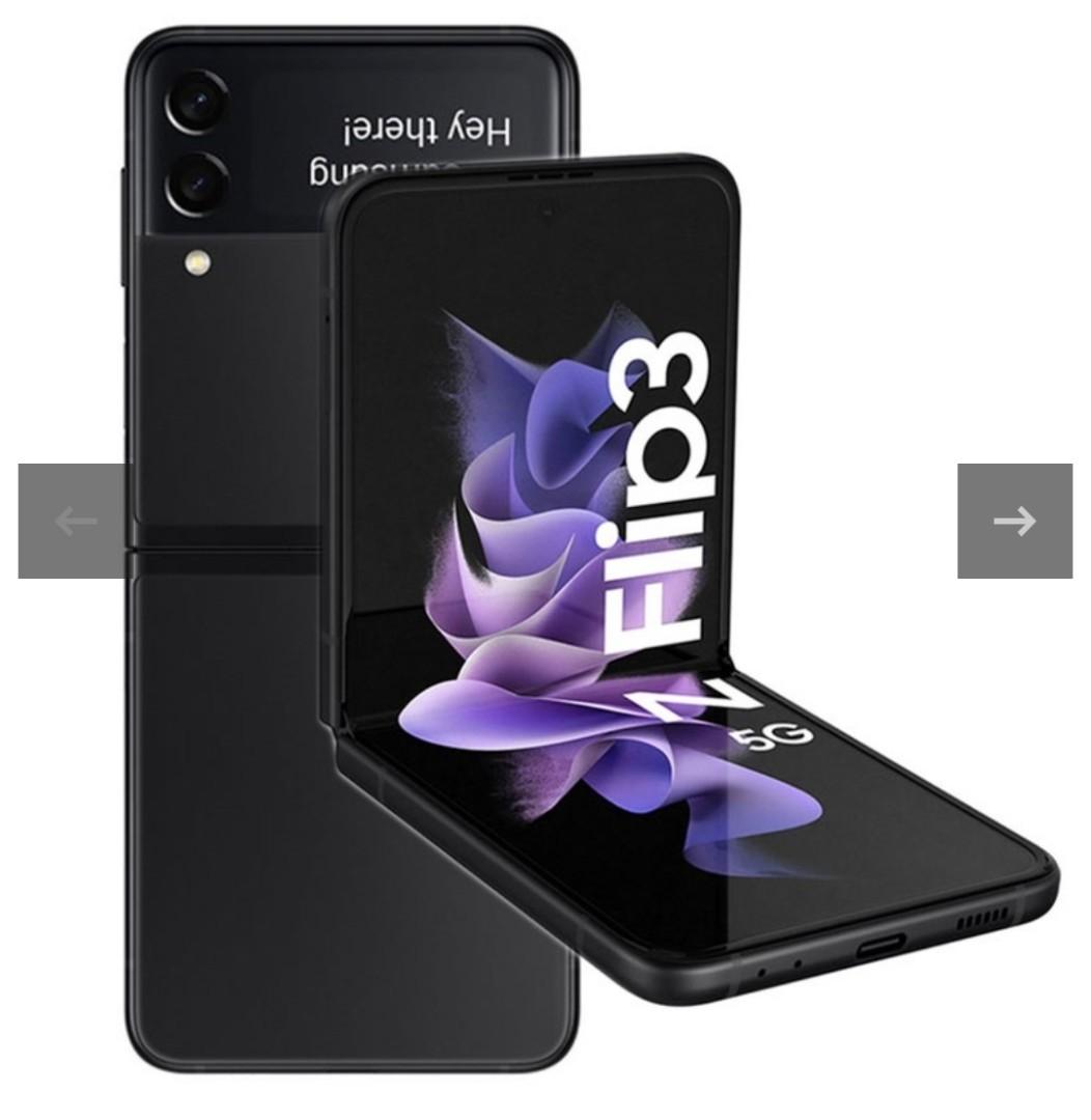 Z Flip 3 Samsung Galaxy 5G (Category: Samsung) located in Makati City. Submitted by smith_1 (Listing ID 1143233384, Image 1). Description: Samsung Galaxy Z Flip 3 5G , Dual 12 MP, Snapdragon 888, 6.7" Dynamic AMOLED 2X, 120Hz, GPS, Samsung Galaxy Z Flip3 5G is a revolutionary smartphone that comes with a foldable design providing a quick and unique view display. It is comfortable to hold in your palm and keep in your pocket. Also, it comes with i
