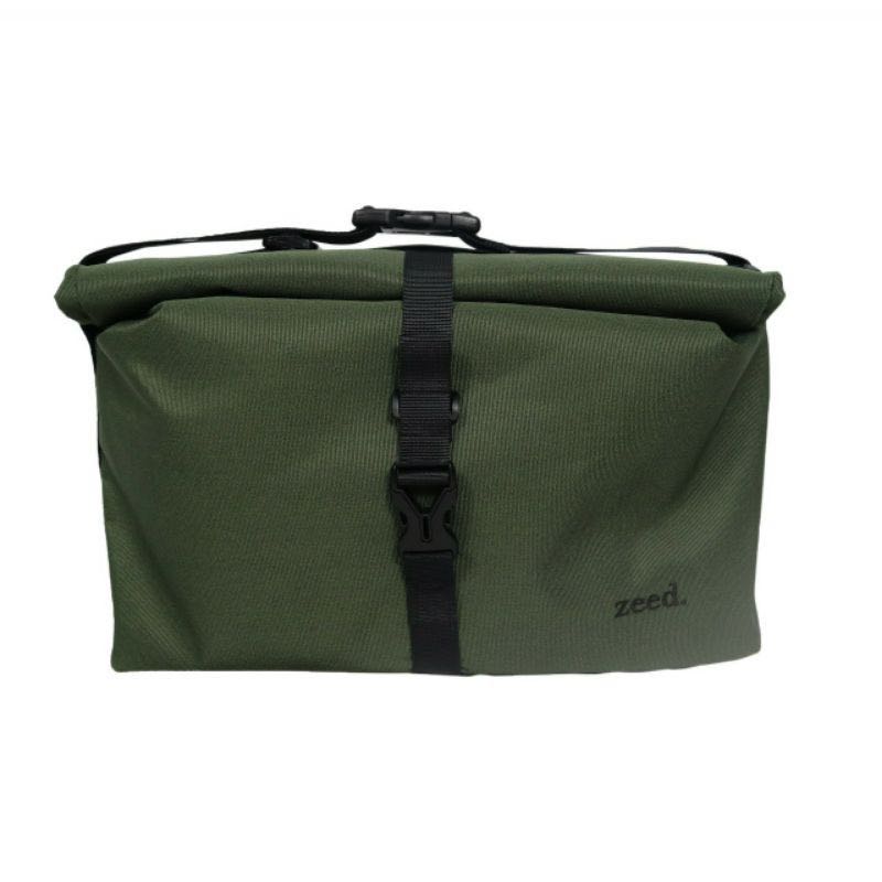 Zeed Shoulder Bag Front Block Folding Bike Bag Roll Top Brompton Pikes 3sixty, Sports