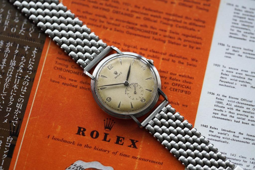 Vintage stainless 2024 steel rolex