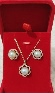 2in1 set of south sea pearls