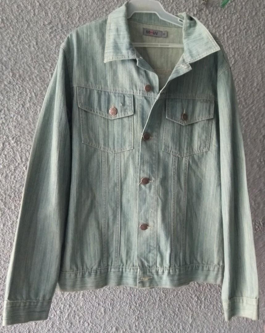 😲 3XL Denim Jacket for Men, Women's 