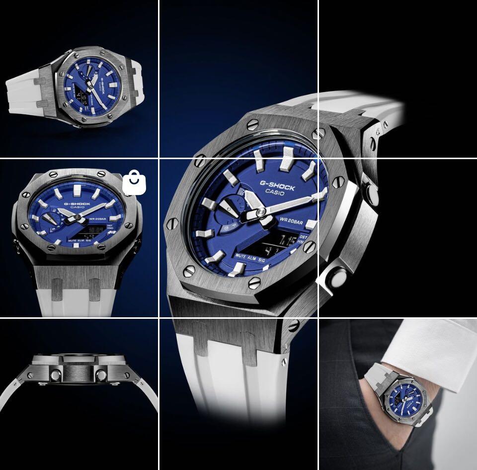 G shock blue face discount