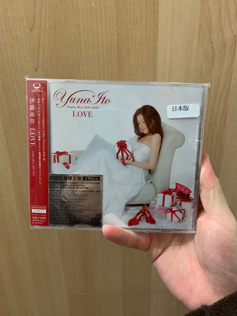 伊藤由奈Ito Yuna Love Singles Best 2005-2010 初回限定盤2CDs 日版