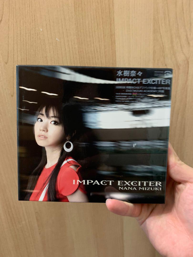 水樹奈奈 Mizuki Nana Impact Exciter 初回限定盤 CD+DVD 日版, 興趣及遊戲, 音樂、樂器 & 配件, 音樂與