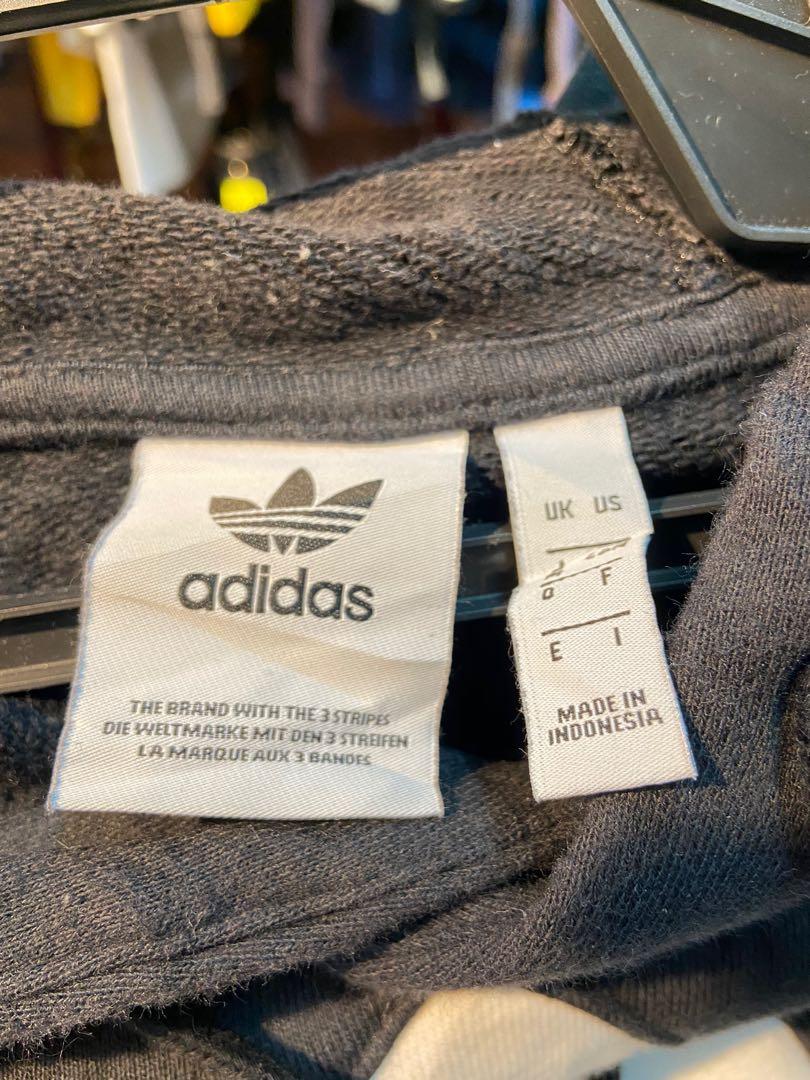 Adidas big logo hoodie