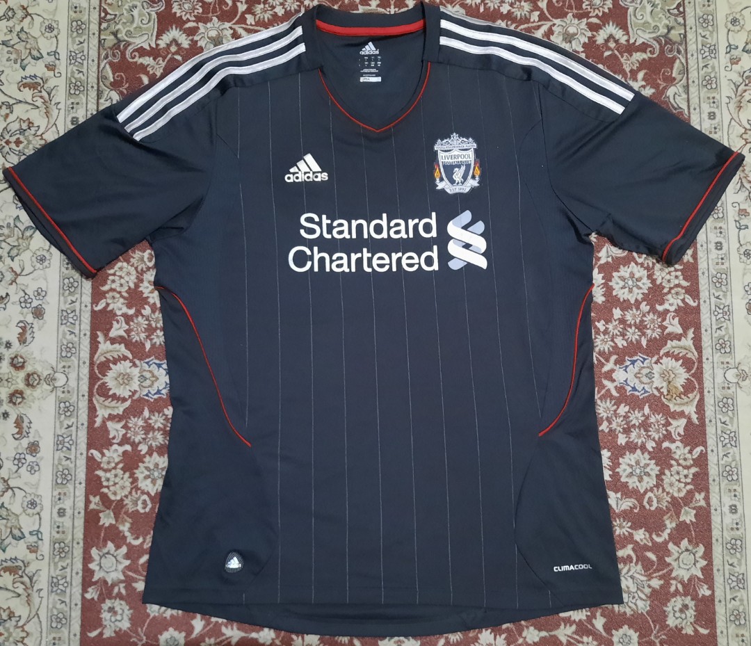 Liverpool jersey black and blue top