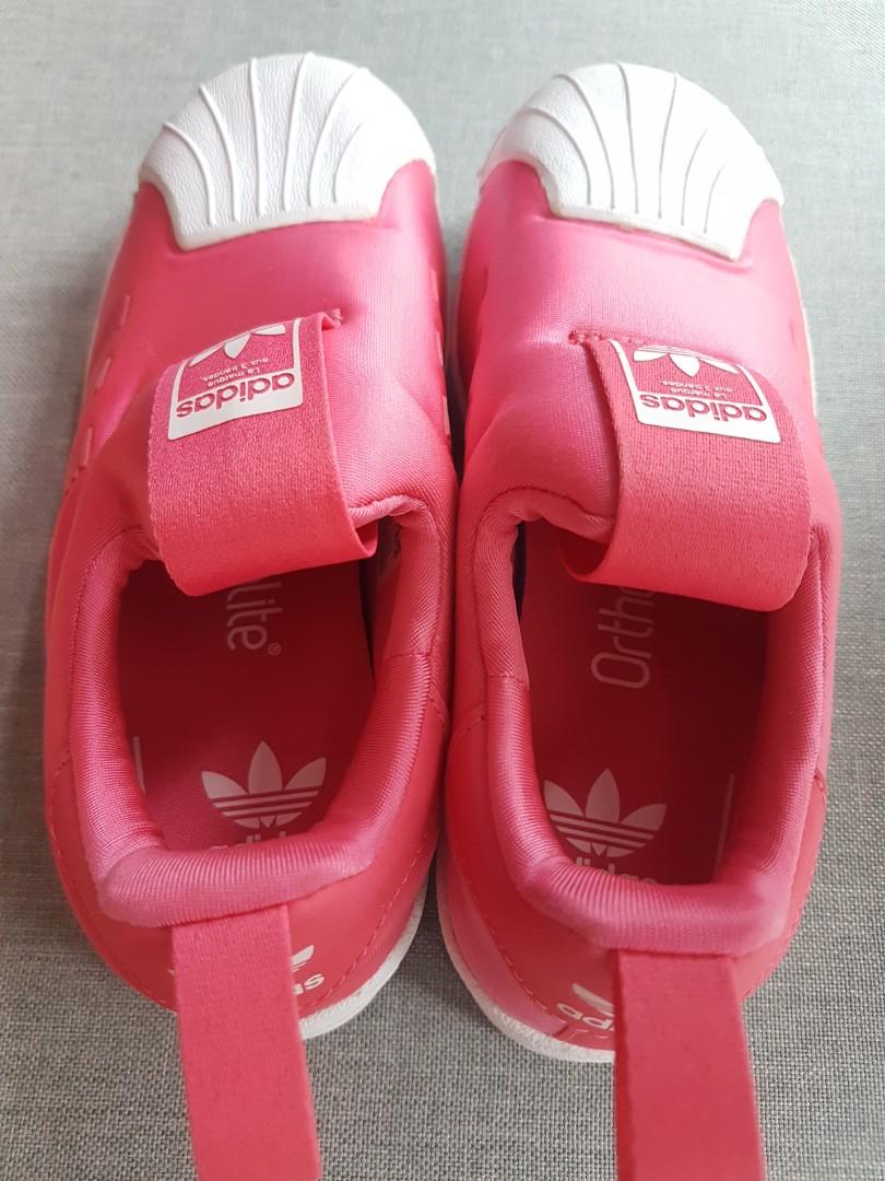 Red adidas girl shoes on sale