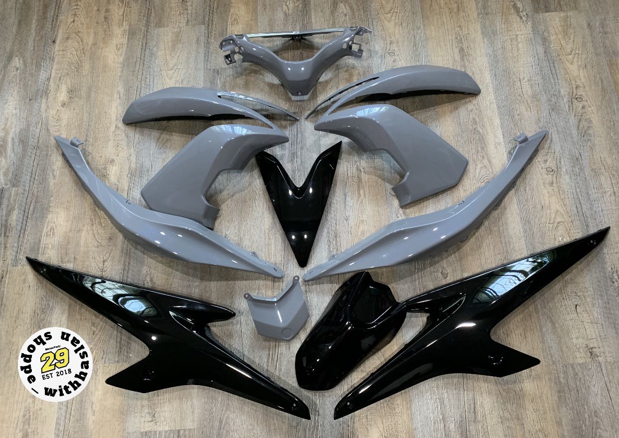 AEROX V NARDO GREY COVERSET Motorcycles Motorcycle Accessories On Carousell