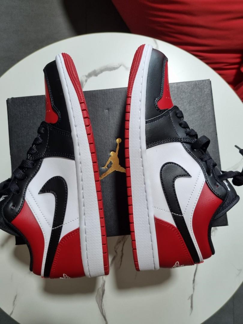Fake jordan 1 bred toe store